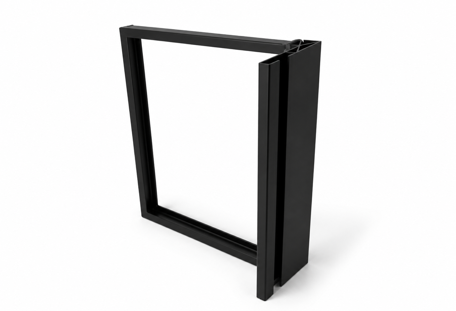 Black Aluminum Profile Frame